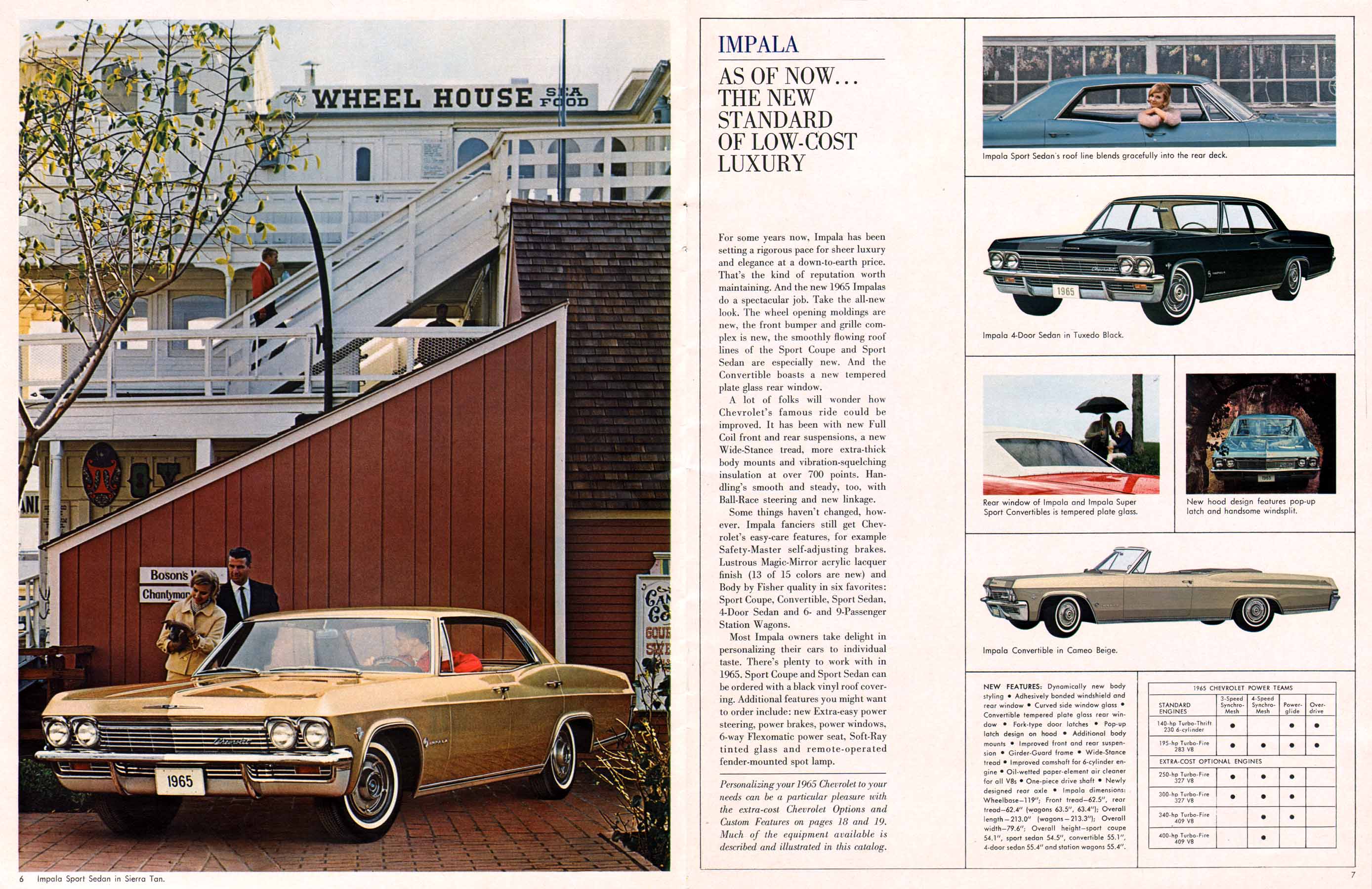 1965 Chevrolet Full-Size Brochure Page 5